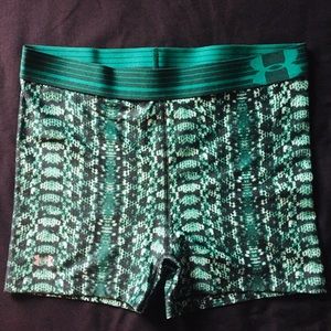Under Armour Snakeskin Print Workout Shorts!